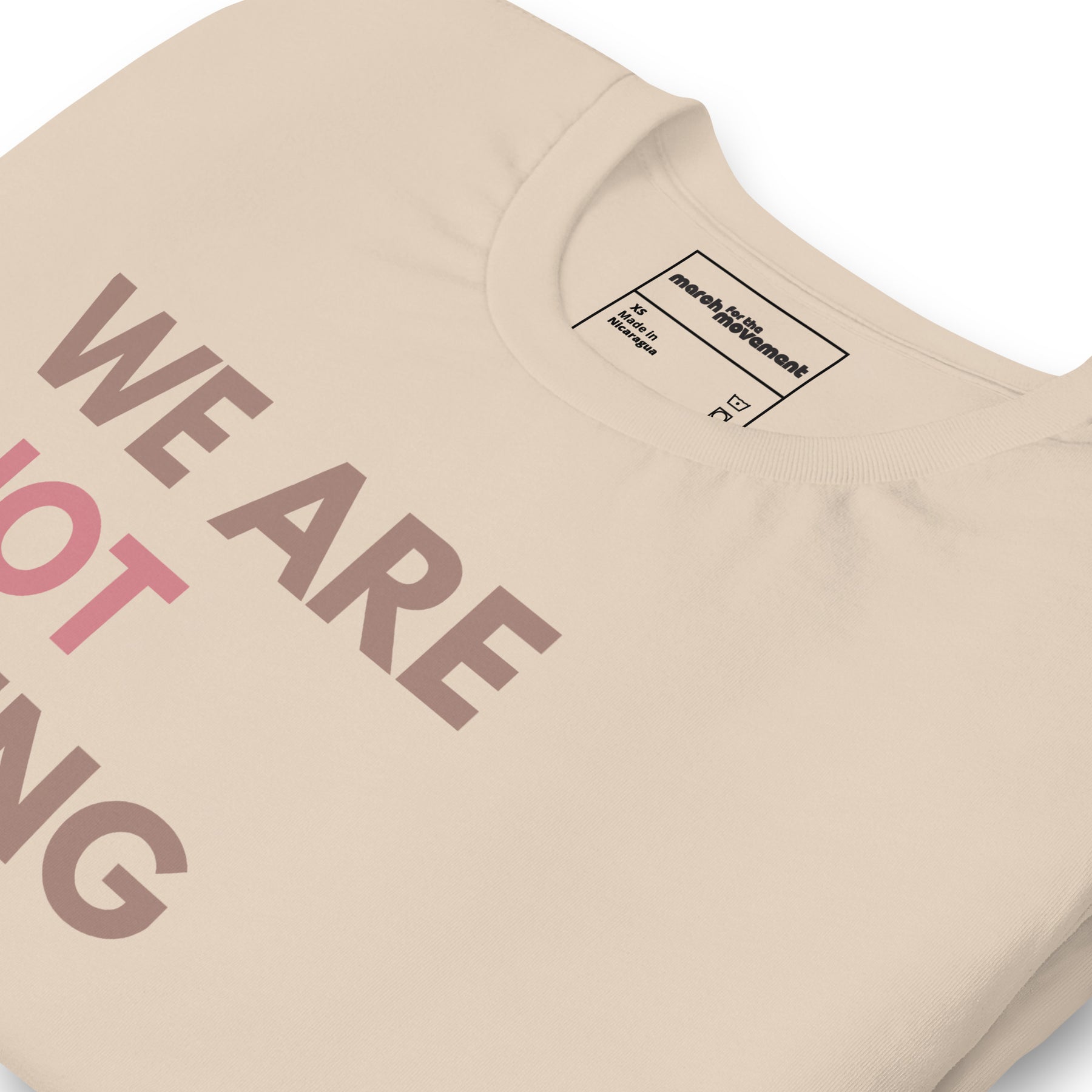 We are not going back like ever t-shirt