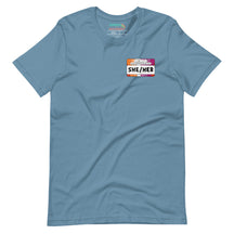 She/Her Pronouns Lesbian Pride T-Shirt