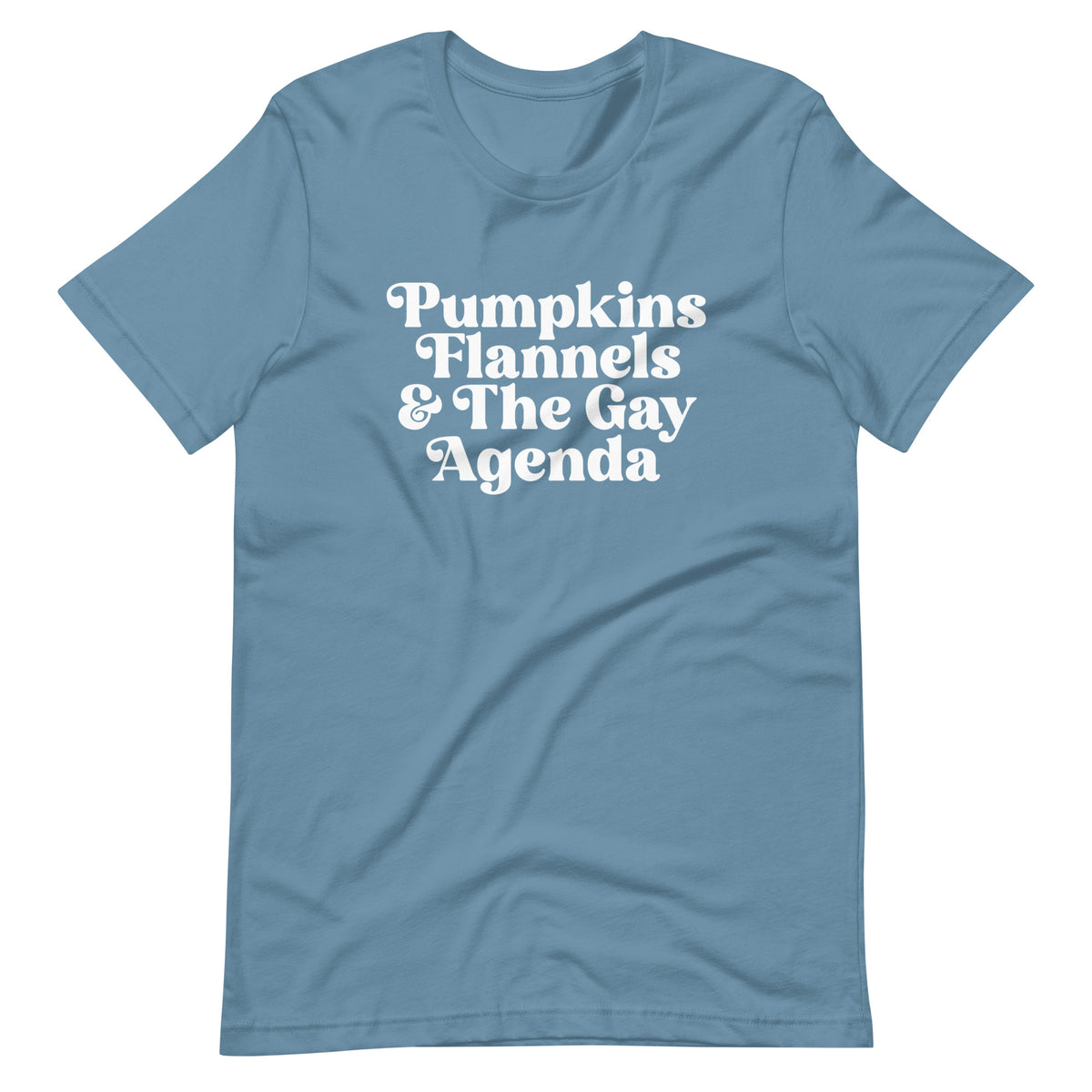 Pumpkins Flannels & The Gay Agenda T-Shirt