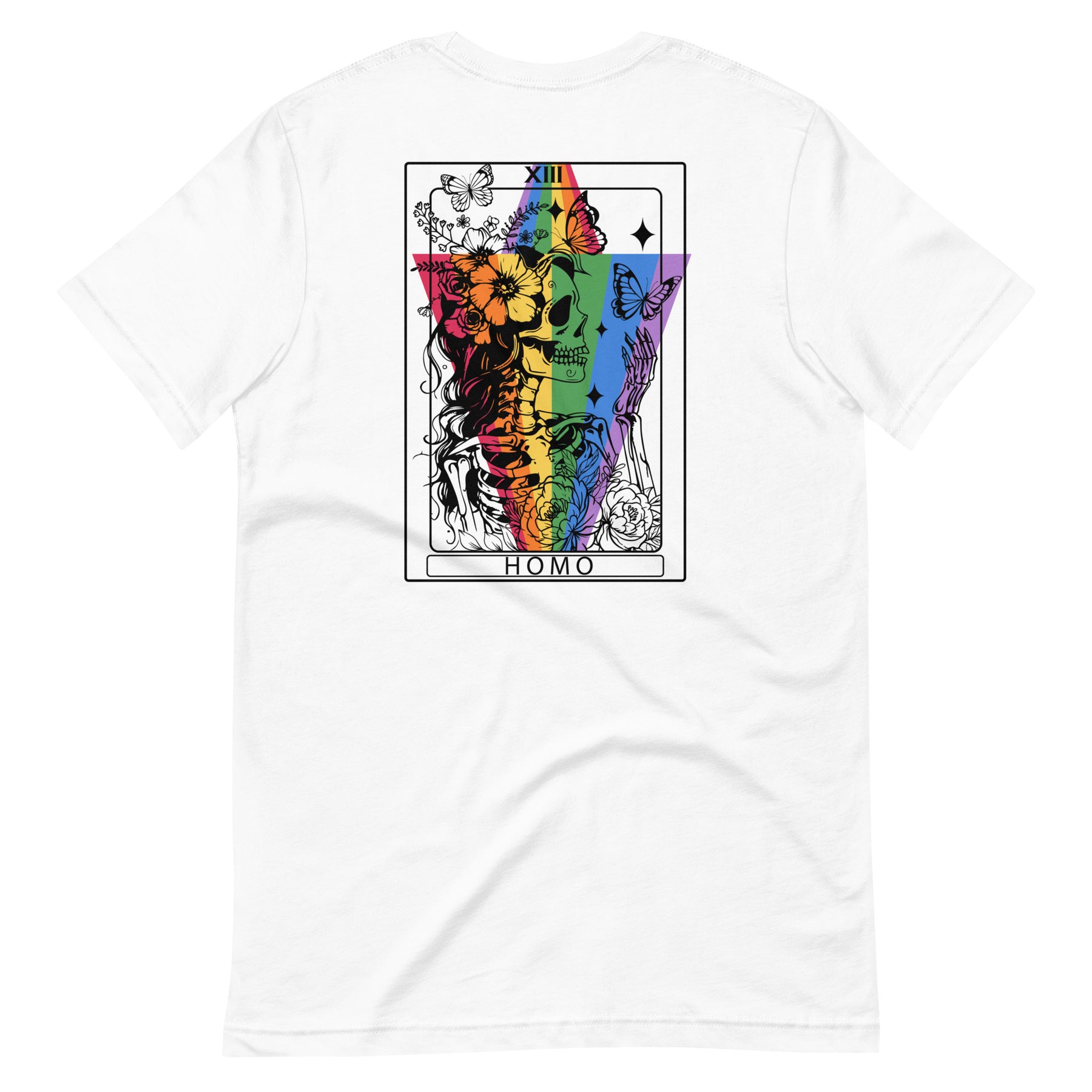 Homo T-Shirt | Pride Tee | Skeleton Tarot Tee