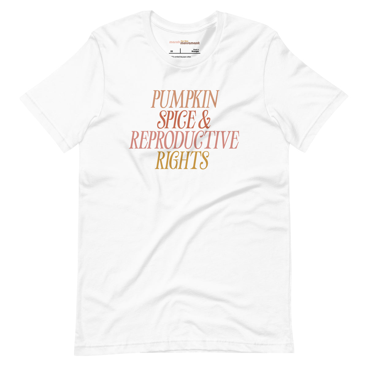 Pumpkin Spice & Reproductive Rights Shirt