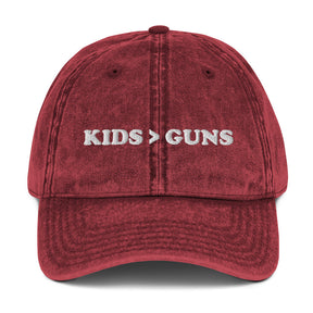 Kids > Guns Vintage Denim Hat