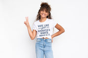 Vote Like Your Daughter's Rights Depend On It Youth T-Shirt