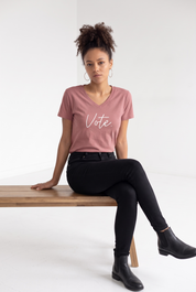 Vote Relaxed V-neck T-shirt