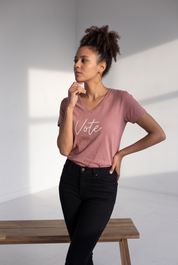 Vote Relaxed V-neck T-shirt