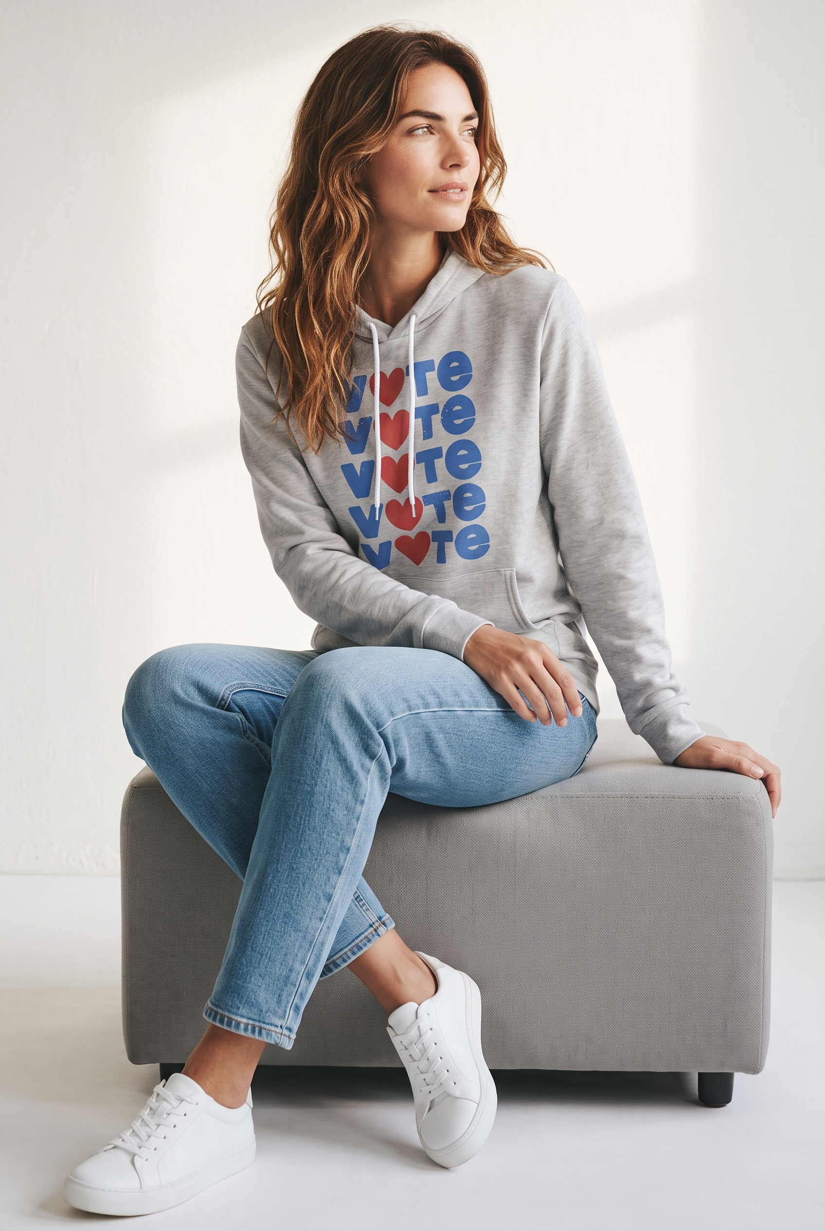 Vote Premium Pullover Fleece Hoodie