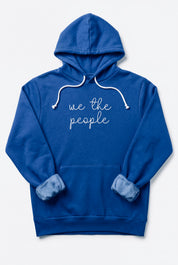 We the People Embroidered Premium Midweight Hoodie