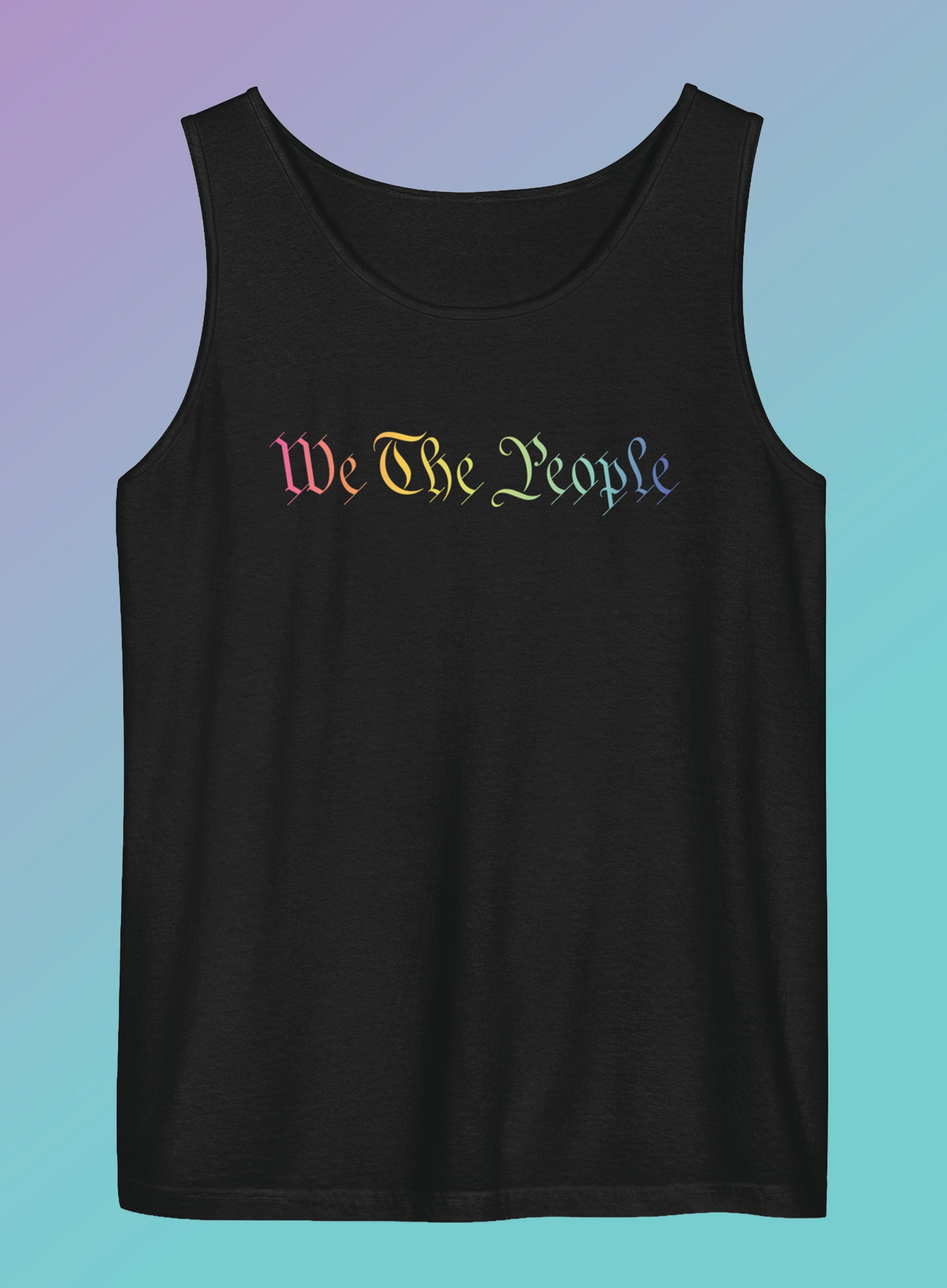 We The People Unisex Garment-Dyed Tank Top
