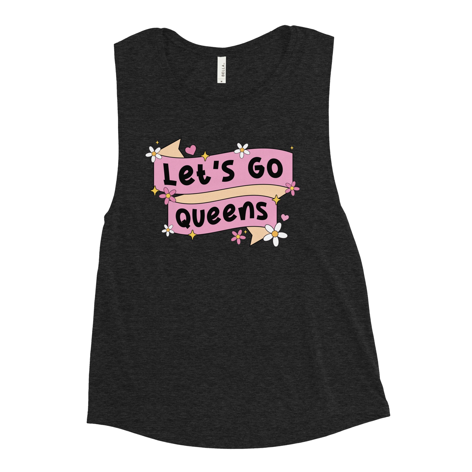 Let's Go Queens Women's Muscle Tank