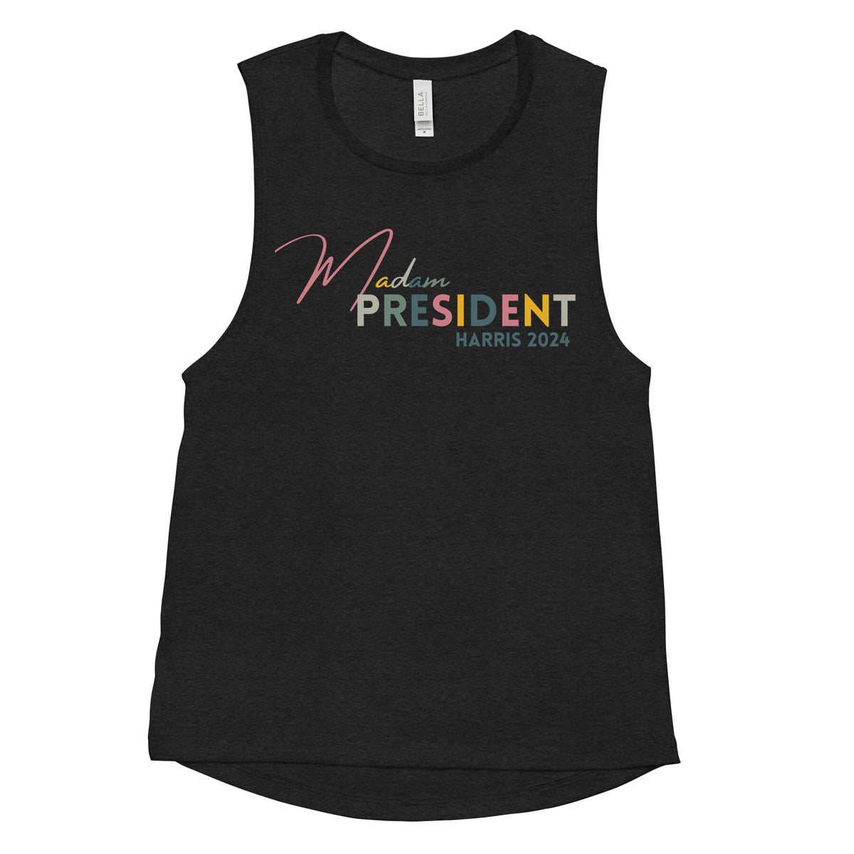 Madam President Harris 2024 Women's Muscle Tank Top