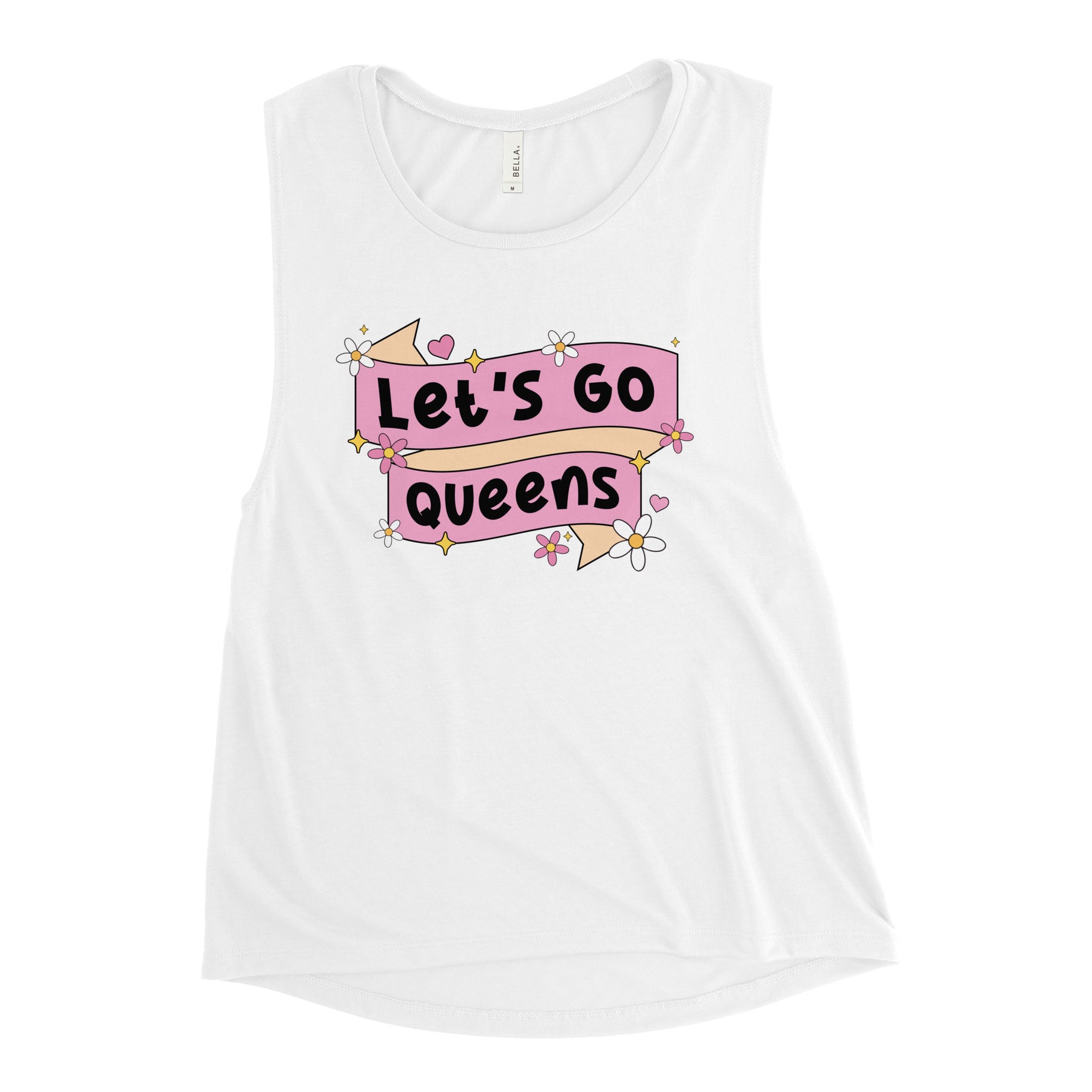 Let's Go Queens Women's Muscle Tank