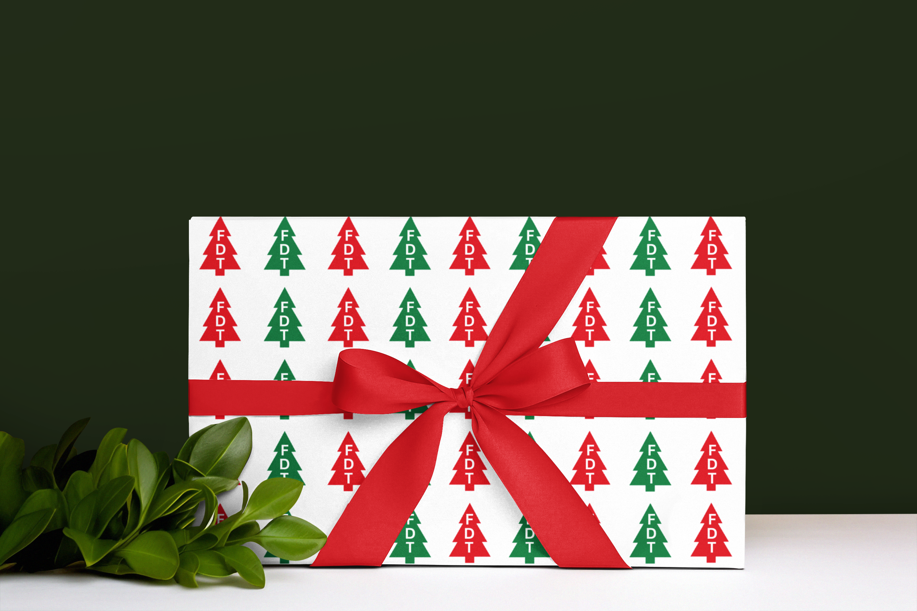 FDT Christmas Tree Wrapping Paper