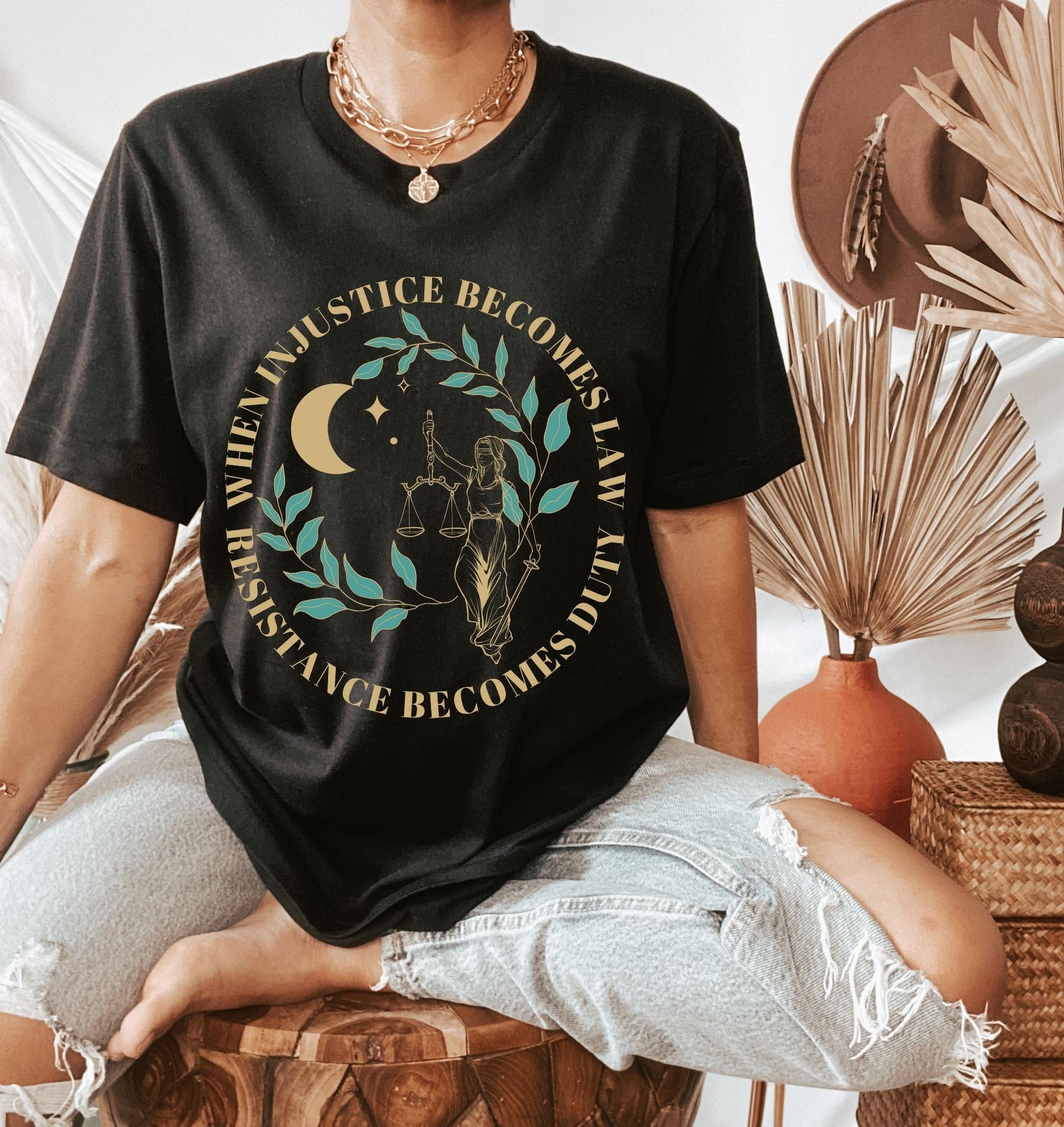 When Injustice Becomes Law T-Shirt