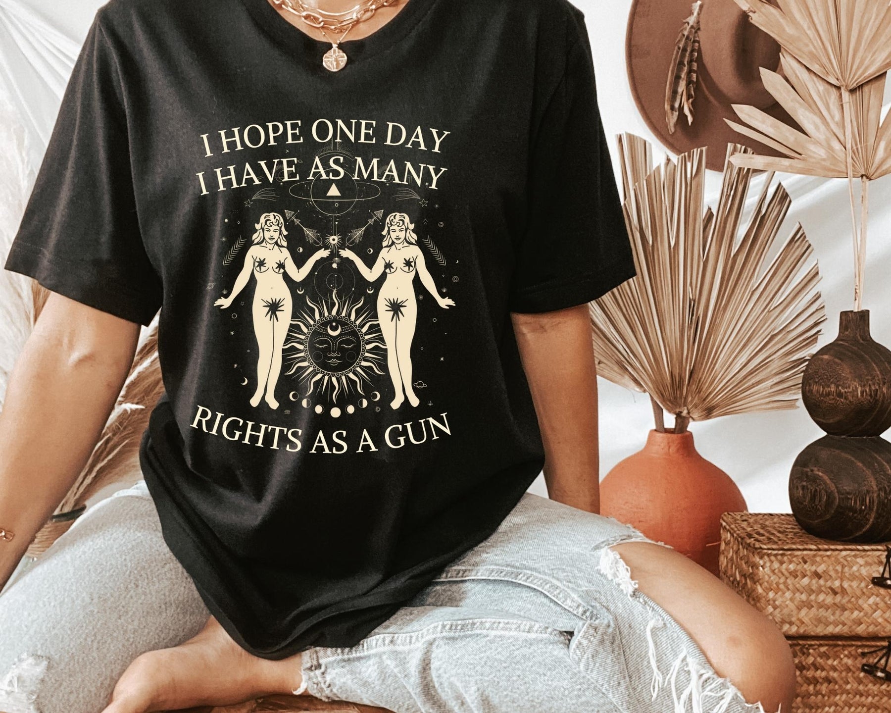 I Hope One Day I Have As Many Rights As A Gun T-shirt