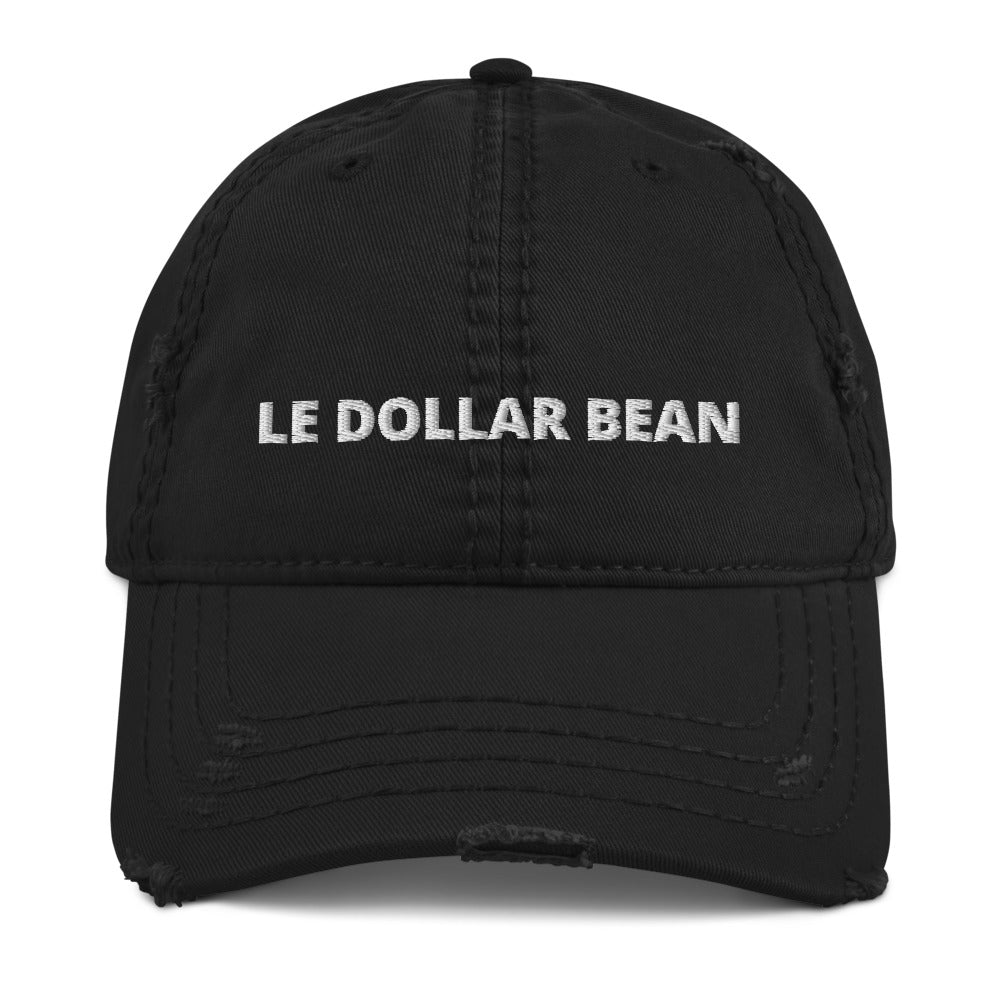 Le Dollar Bean Distressed Hat