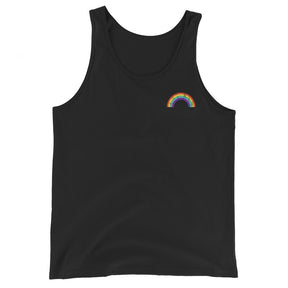 Vintage Rainbow Unisex Tank Top