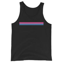 Bi Pride Stripes Unisex Tank Top