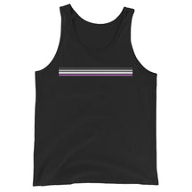 Ace Pride Stripes Unisex Tank Top