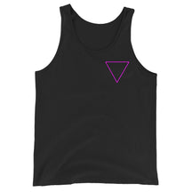 Pink Triangle Lesbian Pride Pocket Unisex Tank Top