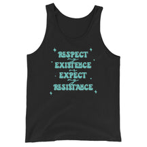 Respect My Existence or Expect My Resistance Unisex Tank Top