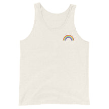 Vintage Rainbow Unisex Tank Top