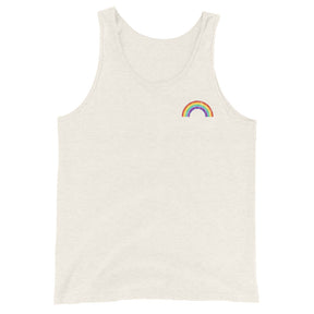 Vintage Rainbow Unisex Tank Top