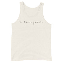 I Kiss Girls Unisex Tank Top