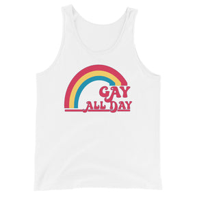 Gay All Day Unisex Tank Top