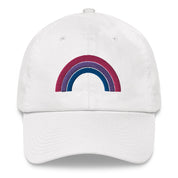 Bi Pride Rainbow Embroidered Hat