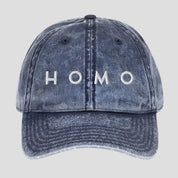 Homo Minimalist Embroidered Hat