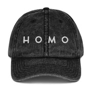 Homo Minimalist Embroidered Hat