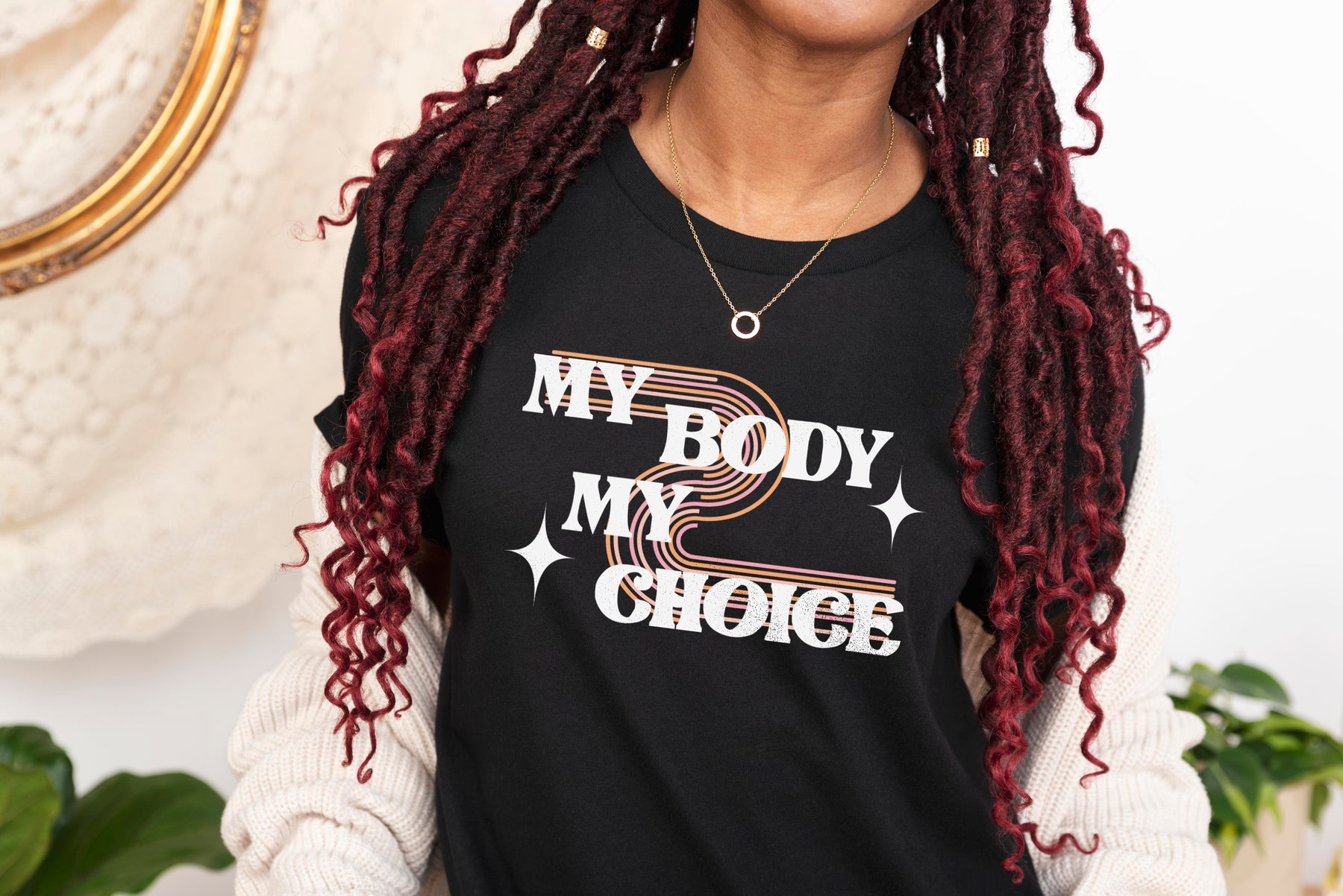 My Body My Choice Retro T-Shirt