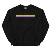 Nonbinary Pride Stripes Sweatshirt
