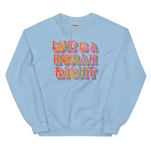 Love is a Human Right Sweatshirt