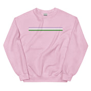 Genderqueer Pride Stripes Sweatshirt