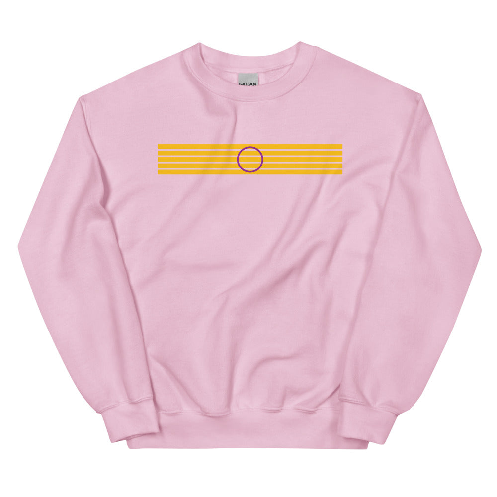 Intersex Pride Stripes Sweatshirt