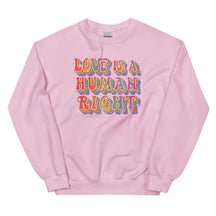 Love is a Human Right Sweatshirt