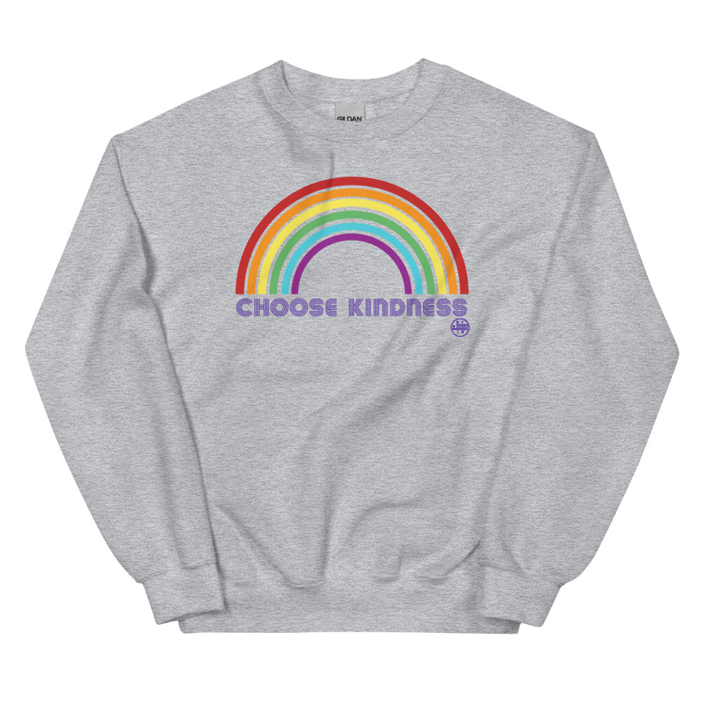 Choose Kindness Classic Rainbow Sweatshirt