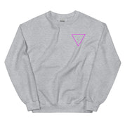 Pink Triangle Lesbian Pride Pocket Sweatshirt