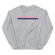 Genderfluid Pride Stripes Sweatshirt