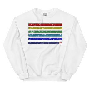 Vintage Rainbow Blocks Sweatshirt