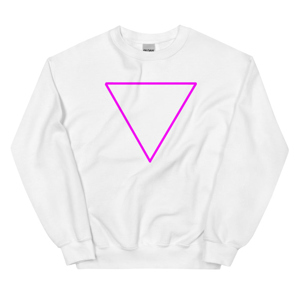 Pink Triangle Lesbian Pride Sweatshirt