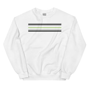 Agender Pride Stripes Sweatshirt