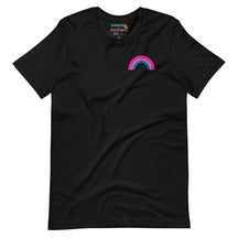 Bi Pride Rainbow Minimalist T-Shirt