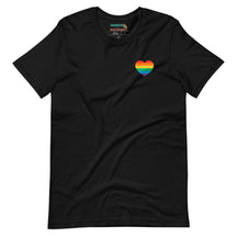 Rainbow Heart Pocket T-Shirt