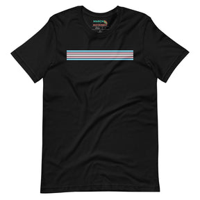 Transgender Pride Stripes Minimalist T-Shirt