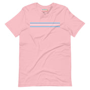 Transgender Pride Stripes Minimalist T-Shirt