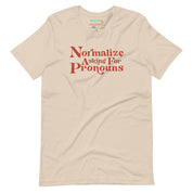 Normalize Asking For Pronouns