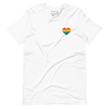 Rainbow Heart Pocket T-Shirt