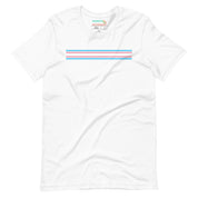 Transgender Pride Stripes Minimalist T-Shirt